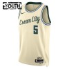 Dres Milwaukee Bucks Gary Trent JR Nike 2025-26 City Edition Bijela Swingman - Dječji